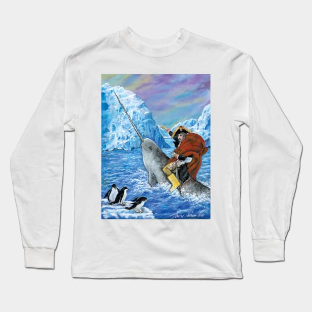 Napoleon's Undocumented Arctic Campaign Long Sleeve T-Shirt by LouiseSullivanArt